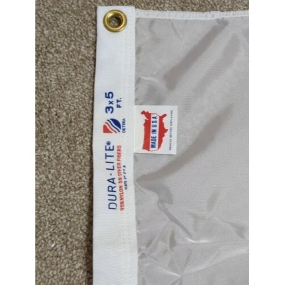 Dettra Flag State Of Illinois - 3' x 5' - Dura-Lite Nylon Made In USA New W/ Box - Picture 2 of 5